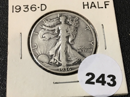 1936-D Walking Liberty Half