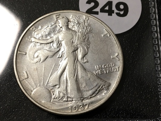 1937 Walking Liberty Half