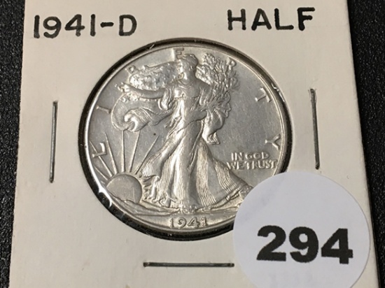 1941-D Walking Liberty Half