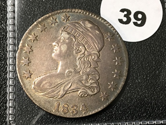 1834 Bust Half Dollar