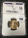 2023 $10 Gold Eagle NGCX MS10 FDOI