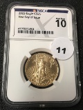 2023 $25 Gold Eagle NGCX MS10 FDOI