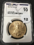 2023 $50 Gold Eagle NGCX MS10 FDOI