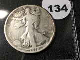 1918 Walking Liberty Half