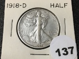 1918-D Walking Liberty Half