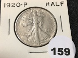1920 Walking Liberty Half