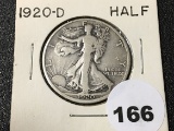 1920-D Walking Liberty Half