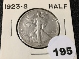 1923-S Walking Liberty Half