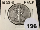 1923-S Walking Liberty Half