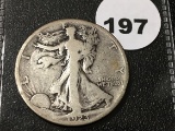 1923-S Walking Liberty Half