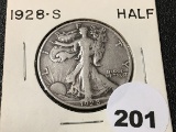 1928-S Walking Liberty Half