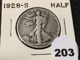 1928-S Walking Liberty Half