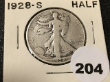 1928-S Walking Liberty Half