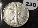 1935 Walking Liberty Half
