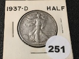 1937-D Walking Liberty Half