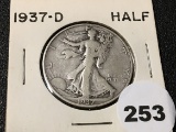 1937-D Walking Liberty Half
