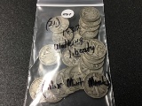(21) 1937 Walking Liberty Half Dollars, Mixed Mint