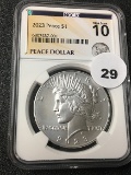 2023 $1 Peace NGCX MS10