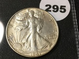1941-D Walking Liberty Half