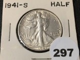 1941-S Walking Liberty Half