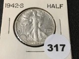 1942-S Walking Liberty Half