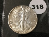1942-S Walking Liberty Half