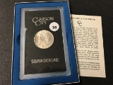 1882 CC Morgan Dollar, GSA-UNC