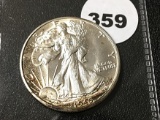 1945-D Walking Liberty Half