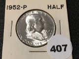1952 Franklin Half