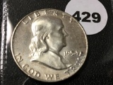 1954-D Franklin Half