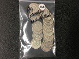 (20) Franklin Half Dollars