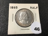 1893 Columbian Expo. Comm Half Dollars