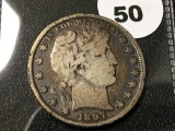 1897 Barber Half