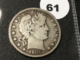 1904-S Barber Half