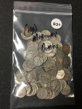 (100) Mercury Dimes