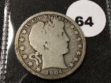 1904 Barber Half