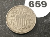 1868 Shield Nickel