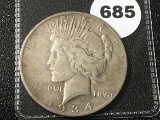 1934-D Peace Dollar