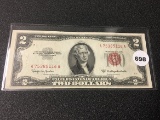 1953 (Red) $2 Legal Tender
