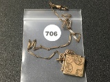 Vintage Picture Locket & Chain