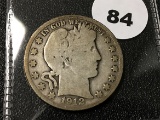 1812-S Barber Half