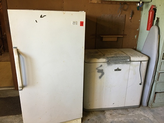 (2) Older Freezers (Condition Unknown), Ironing Board