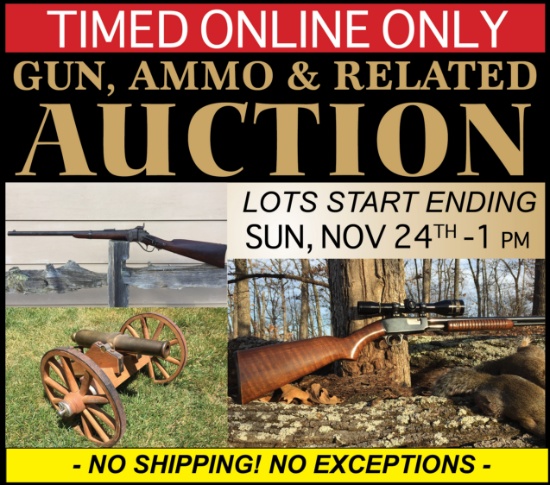 Gun & Ammo Auction - NO SHIPPING