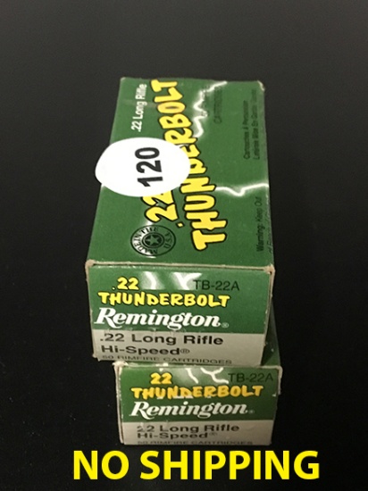100 Rds, 22LR, Hi-speed