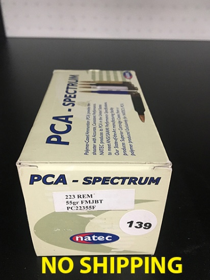 50 Rds, 223 Rem, 55 gr