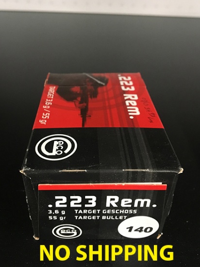 50 Rds, 223 Rem, 55 gr