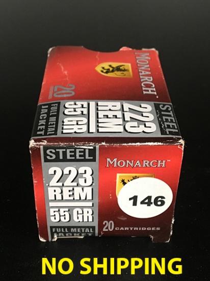 20 Rds 223 Rem, 55 gr
