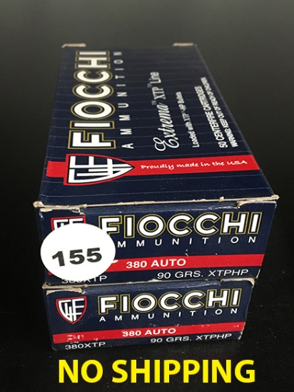 100 Rds, 380 Auto, 90 gr