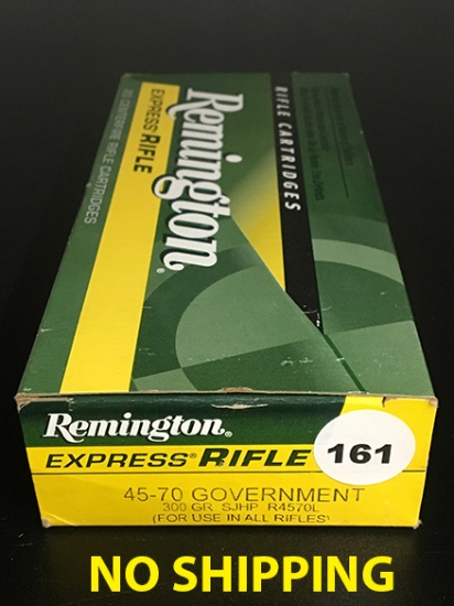 20 Rds, 45-70 GOV, 300 gr, SJHP