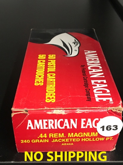 50 Rds, 44 Rem Magnum, 240 gr, JHP
